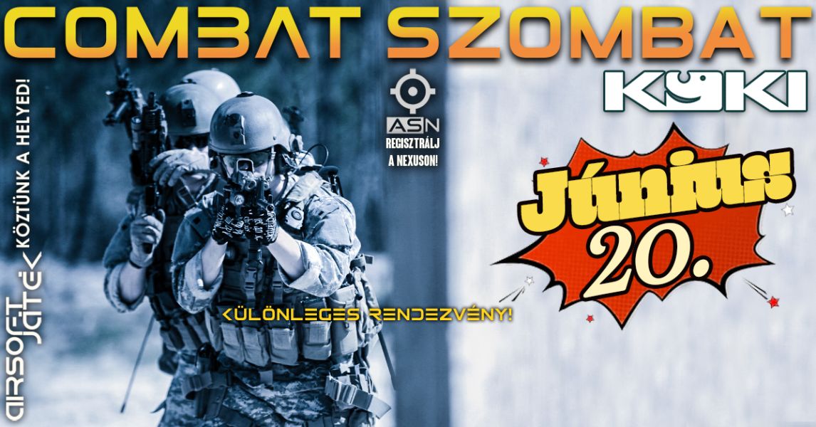 Combat Szombat - KÖKI - június